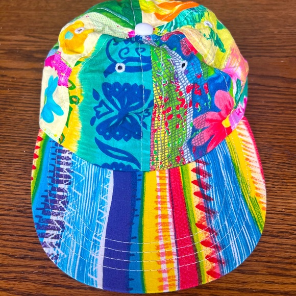 Jams World Accessories - Vintage 80’s 90’s Jam’s World Multi Print 🧢 Cap Hat 🌈